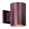 Vaxcel Chiasso Aluminum 1 Light Bronze Dark Sky Cylinder Outdoor Wall Lantern CO-OWD050BZ - alternate 1